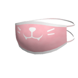 Kitty Face Mask in Pink