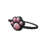 Kitty Paw Eyepatch Black