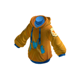 Kitty Paw Oversized Hoodie Yellow