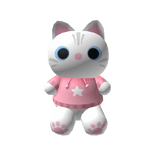 Kitty Plushie White