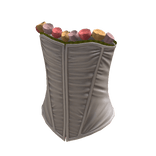 Klossette Floral Corset Top - White