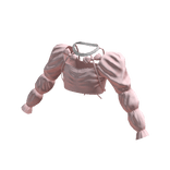 Klossette Poofy Doll Top - Baby Pink