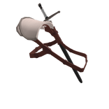 Knights Holstered BackSword