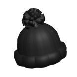 Knite Full Black Beanie