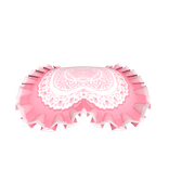 Laced Ruffled Collar in Pink