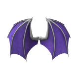 Large Wings (White w/ Purple Webbing)