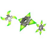 Laser Throwing Stars