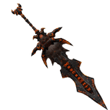 Lava Bone Greatsword Left