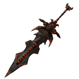 Lava Bone Greatsword Right