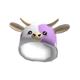 Lavender Cow Hood