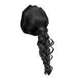 Layered Cottagecore Braid in Black