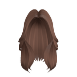 Layered Long Wolf Cut brown