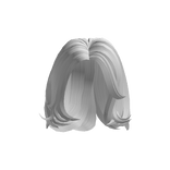 Layered Shaggy Short Hair (White)