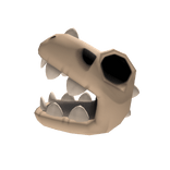 Lazy Dino Hood - Skull