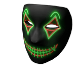 LED Mask: The Clown