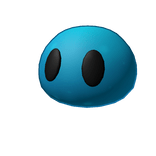 Left Blue Shoulder Slime Pet