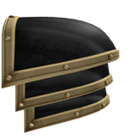 Left Dark Crusader Pauldron