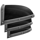 Left Hospitaller Pauldron