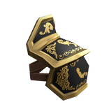 Left Mighty Knight Pauldron in Black