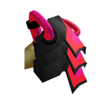 Left Sci-fi Samurai Shoulder Guard(Red)
