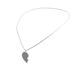 Left Silver Bff Necklace