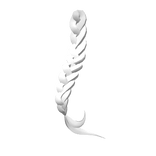 Lengthy Back Braid Xtension in White