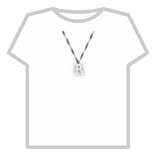 letter R necklace