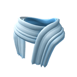 Light Blue Oversized Scarf