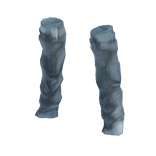 Light Denim Leg Warmers