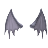 Light Grey Scalie Dragon Wings