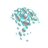 Light Teal Fractured Platebody