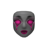Lilac Cursed Queen Mask