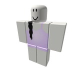 Liliac dress w/ black hair extension