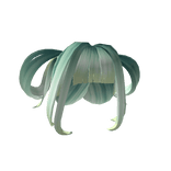 Lime Double Looped Pigtails