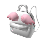  Little Cute Backpack with Wings - White Wish 