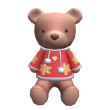 Little Teddy Friend Red