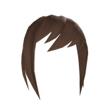 Long Bangs Brown