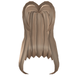 long blond Anime hair