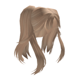 Long Blonde High Set Pigtails