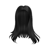 Long Hair in Black