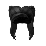 Long Popstar Pigtails in Black
