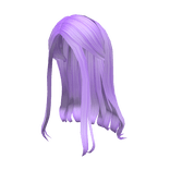 Long Purple Hair 