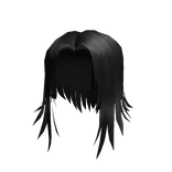 Long Straight Hair (Black)