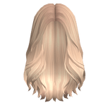 Long Wolf Cut in Blonde