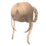 Looped Anime Braid Ponytail in Blonde