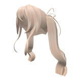 Loose Blonde Pigtails