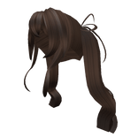 Loose Brown Pigtails