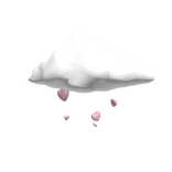 Love Cloud with Pink Hearts