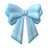 Lovely Cute Blue Bow