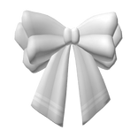 Lovely Cute White Bow